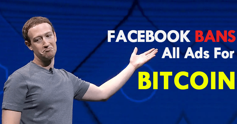 facebook ban crypto
